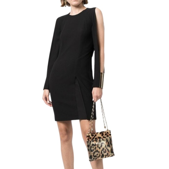 GUCCI Designer Tom Ford Little Black Dress LBD - Picture 13 of 13